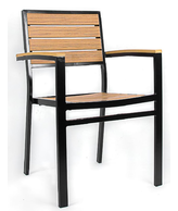 Baštenska stolica Eva s naslonom za ruke - 3482